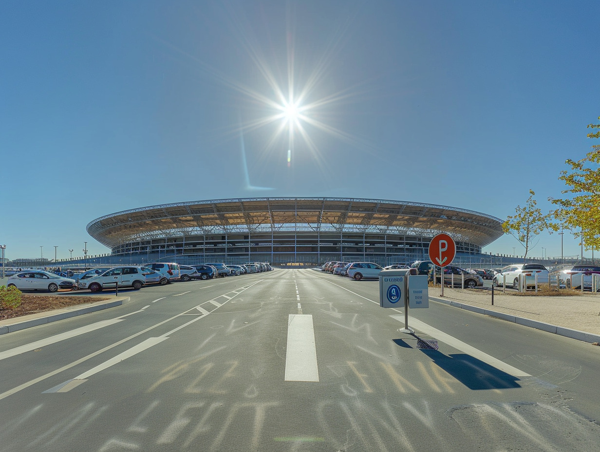 stade de france parking p2